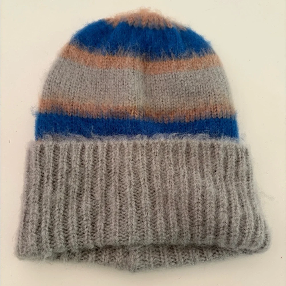 NWOT Free People The Groove Stripe Beanie